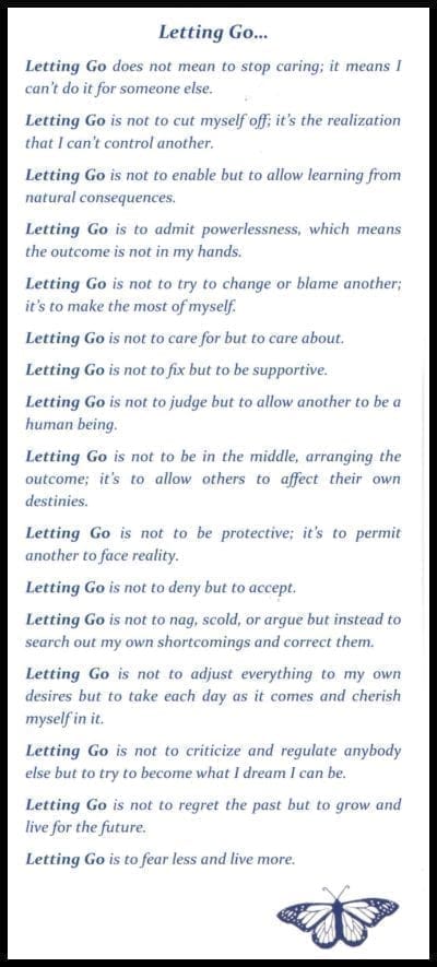 #2012 Letting Go, Letting Grow