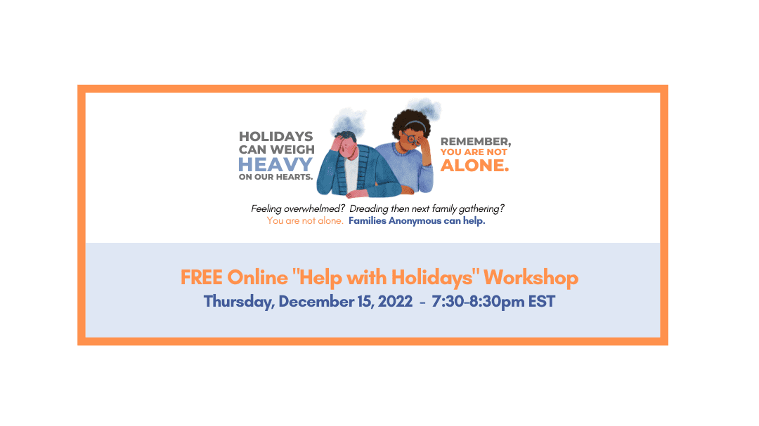 Help with Holidays Workshop